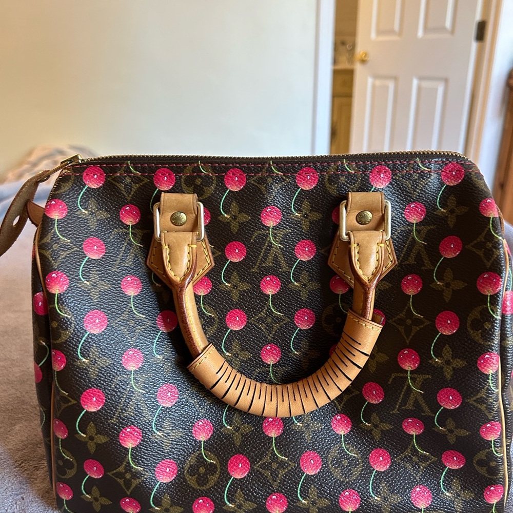 Louis Vuitton speedy 25 cerices by takashi murakami